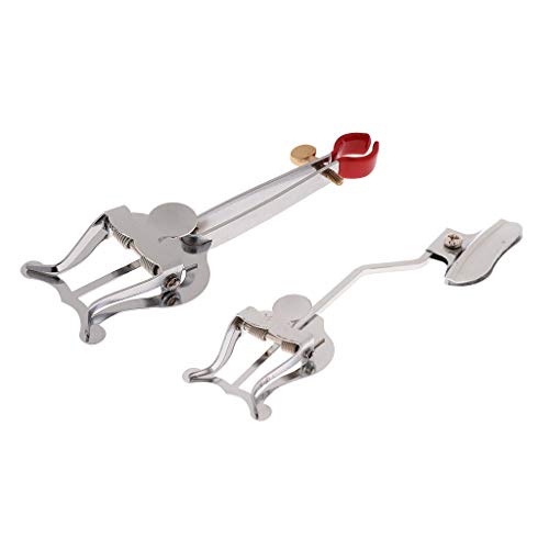 2pcs Trumpet Trombone Marching Clamp Lyre Sheet Music Clip Stand Holder