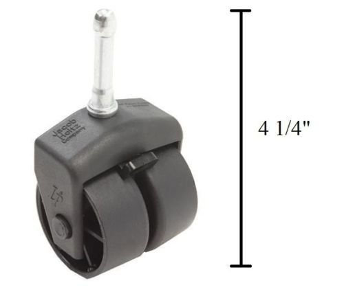 Bed Frame Replacement Wheel/Caster Roller with Lock/Brake & Socket Sleeve