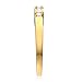 14k Yellow OR White Gold SOLID Wedding Engagement Ring and Wedding Band 2 Piece Set