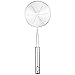 uxcell Kitchen Utensil Stainless Steel Mesh Strainer Ladle Spider Skimmer Fry Spoon Noodle Basket 4.7 Inch