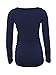 Ecavus Women's Maternity Tops Long Sleeve Clothes Flattering Side Ruched Pregnancy T-Shirt