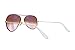 Ray-Ban AVIATOR FULL COLOR - ARISTA Frame PINK GRADIENT BROWN PHOTO Lenses 58mm Non-Polarized