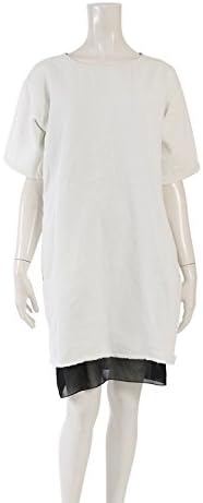 Amazon エムエムシックスメゾンマルジェラ Mm6 Maison Margiela デニム ワンピース 白 中古 ワンピース チュニック 通販