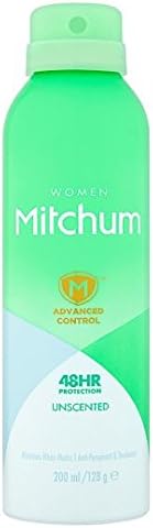 Mitchum Unscented Antiperspirant Deodorant 200Ml
