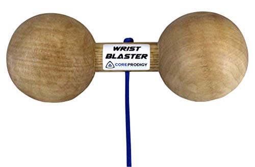 Wrist Blaster - Forearm, Hand and Wrist Roll and Twist Exerciser Fat Grip (3 Inches, Shorty Sphere (Ball))