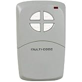 MultiCode 414001 MCS414001 4-Button Visor Gate Garage Remote