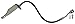 ACDelco Professional 18J4315 Rear Passenger Side Hydraulic Brake Hose Assembly
