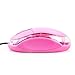 Daffodil WMS106B Wired Optical Mouse - 3 Button PC Mouse with Scroll Wheel and Internal LED Light - for Laptop/Netbook/Desktop Computers
