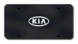 Kia Black License Plate