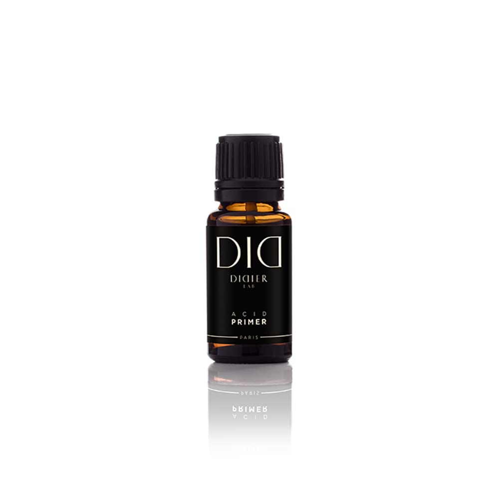 Didier Lab - Acid Primer - Extra Strong Gel Polish Adhesion - Protection from Lifting and Peeling - Quick Dry Formula- Maximum Long Lasting Effect - 15 ml