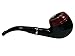 Gentlemen's Real Smoking Pipe Tobacco Half Bent Billiard Stem Costume Prop