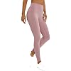 PADOLA Damen Leggings Sporthose High Waist Sport Elastische Tummy Control Yogahose Jogginghosen (Hellrosa, M/Tag 8)