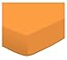 SheetWorld Fitted 100% Cotton Jersey Pack N Play Sheet Fits Graco Square Play Yard 36 x 36, Solid Orange, Made in USA