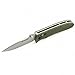 Ganzo G704-GR Folding Pocket Knife 440C Stainless Steel Blade G10 Handle with Clip Camping Fishing Hunting Outdoor EDC Knife (Green) with Gift - Multi-Tool Card 8-in-1