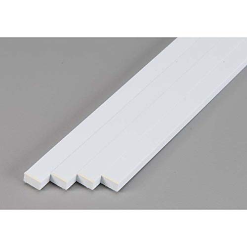 Evergreen 401Â Square Profile 600x4,8x9,5Â (4Â Pack)