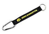 NCAA Iowa Hawkeyes Carabiner Lanyard Keyring