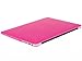 MOSISO Plastic Hard Shell Case Cover Compatible MacBook Air 13 Inch (Models: A1369 and A1466), Rose Red