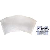 25 Double Oversize Plastic Outersleeves for 12" Vinyl Records - Fits Box Sets up to 1 1/4" Thick! #12SE03DO - High Clarity Plastic - Protect Against Dust! 3 Mil Thick