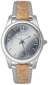 BCB Girls Women's Quartz Watch with Silver Dial Streak and Multi-Colour Leather Strap GL2072, Silver/Multicolour - Image 3