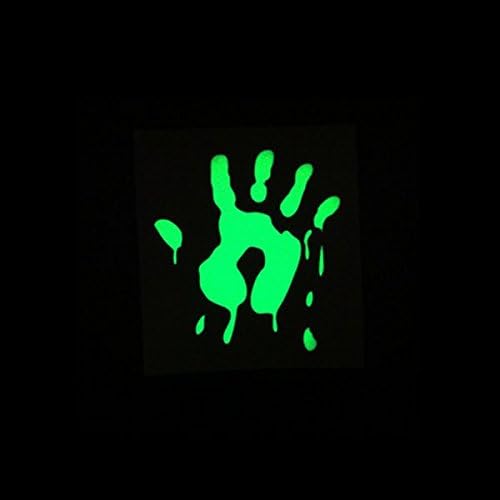 Luminous Handprint Stickers Fixed Gear Bike MTB Stickers