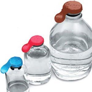 Chemoplus Iva Seal For 28 Mm Top Bottle And Piggyback Container, Blue Part No. Cp3001b (1000/box)