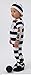 Spooktacular Creations Halloween Baby Prisoner Costume, Boys Convict Costume Toddler with Tattoo Sleeves for Infants, Kids Halloween Jail Dress Up Party (3T)
