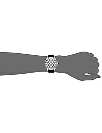 Juicy Couture de la mujer 1901220 Jetsetter Reloj de visualización Negro de cuarzo analógico