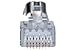 Vertical Cable Cat6 and Cat6A Shielded RJ45 Modular Plug -100 pcs