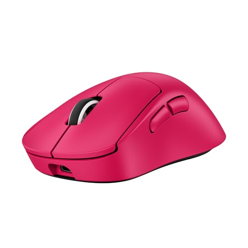 Logitech G PRO X Superlight 2 DEX kabellose Gaming-Maus, 60 g Pro-Grade-Maus für Rechtshänder mit 5 programmierbaren Tasten, USB-C-Ladefunktion, 44K D