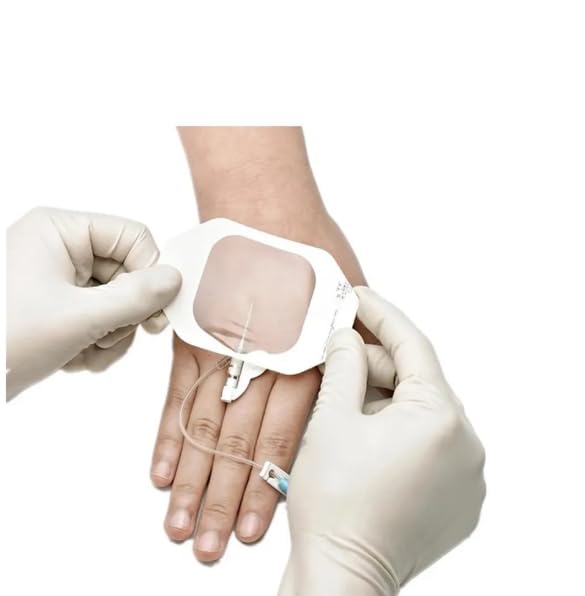 Photo 1 of Transparent Film Dressing 50 Packs, Waterproof Adhesive Clear Bandages 4x4 inches
