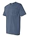 Comfort Colors Men's 6.1 oz. Garment-Dyed Pocket T-Shirt (6030CC) -BLUE JEAN -M
