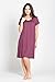 Savi Mom Nursing Nightgown USA Made Breastfeeding Pumping mom's fav! Lounge Dress Delivery Gown