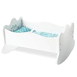 Manhattan Toy Baby Stella Time To Sleep Cradle Baby Doll Bed for 12
