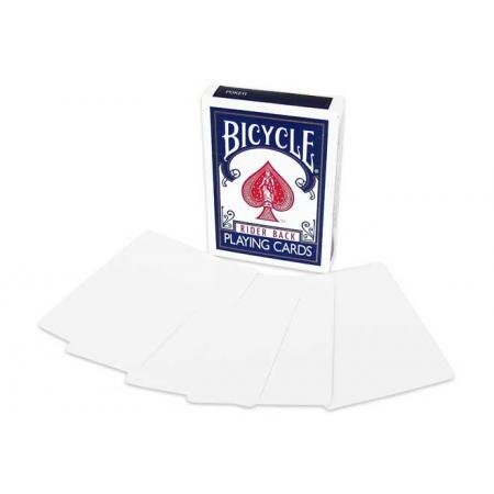 Magic Makers Double Blank Face Bicycle Deck
