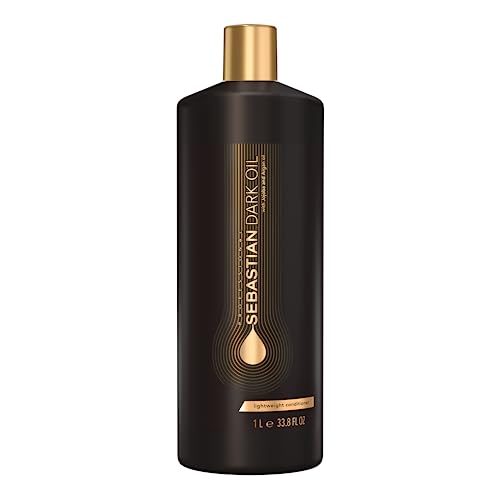 Sebastian Professional Dark Oil | Acondicionador ligero | Hidrata y suaviza | Aporta cuerpo | Para todo tipo de cabello, 1000ml
