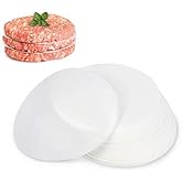 GWHOLE 500 Pack Non Stick Hamburger Press Wax Discs, Restaurant-Grade Hamburger Patty Paper