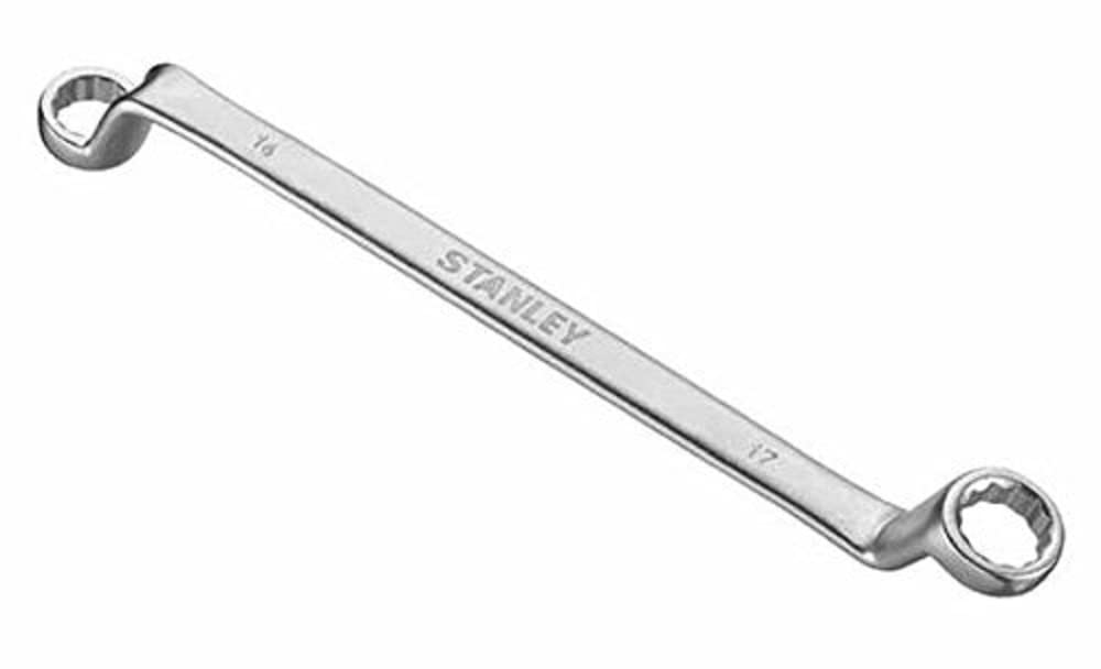 Stanley 1-13-730 Deep Cranked Ring Spanner, Silver, 22 x 24 mm