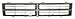 OE Replacement Dodge Pickup/Ramcharger Plymouth Trailduster Grille Assembly (Partslink Number CH1200107)