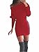 ZANZEA Women Off Shoulder Long Sleeve Tops Bodycon Short Slim Dress