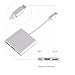 USB Type C Hub HDMI Adapter 4K - 3 in 1 Digital Multiport Hub USB C to HDMI Converter with 3.0 USB Port and Type C 3.1 Charging Port for Macbook,ChromeBook Pixel,Samsung S8