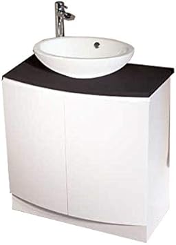 800 Vanity Unit For Bathroom Ensuite Luxury Soft Closing White