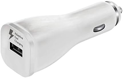 Adaptive Fast Car Charger Compatible Zopo Magic ZP920 and More, JULAM USB Port 15W Output Car Adapter Adaptive Fast Charging Quick Charge QC 3.0 (White)