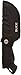 Buck Knives 0393BKG Omni Hunter 12PT Guthook Fixed Blade Hunting Knife with Nylon Sheath