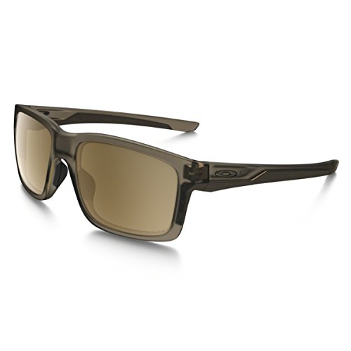 Oakley Mainlink Polarized Sunglasses, Matte Sepia/Tungsten Iridium, One Size