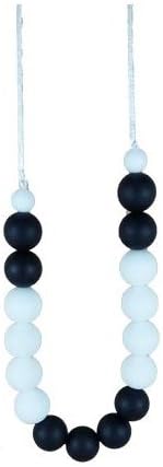 Teething Necklace - Soft and Chewy - Nursing Necklace for Mom to Wear - Helps Baby Focus to Feed Longer - Dishwasher Safe/BPA Free - 100% Satisfaction Guarantee through Baby Baubles