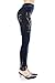 VIRGIN ONLY Women's Denim Printed Waist Band