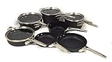 Calphalon Premier Hard Anodized Nonstick Space Saving cookware set 11-Piece
