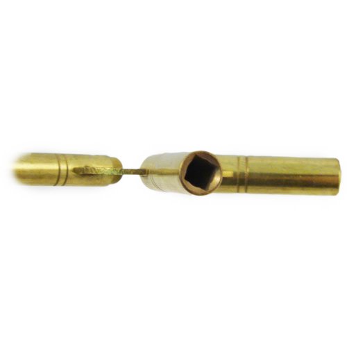 Universal Brass Antique Grandfather Winding Clock Key (Odd) - Thumbnail 2
