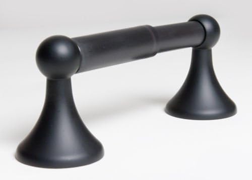 Wall Mount Toilet Paper Holder Bathroom Hardware Bath Accessory, Matte Black 1Pc
