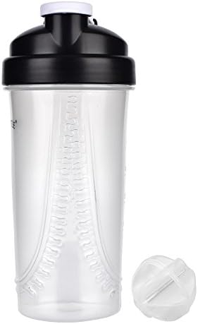 RINBOTTLE Protein Shaker Bottle For Protein Mixes, BPA Free Protein Shaker cup, Leak Proof Sports Nutrition LoopTop Shaker Bottles 28OZ/800ml